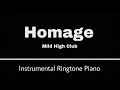 Homage (Mild High Club) | Instrumental Ringtone Piano