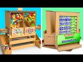 2 Amazing Candy Dispensers from Cardboard || Easy And Fun Candy Storage Devices