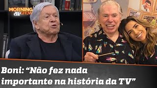 Saiba como foi o “parabéns” de Boni, da Globo, a Silvio Santos