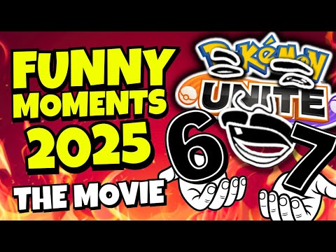 ULTIMATE POKEMON UNITE FUNNY MOMENTS 2025: THE MOVIE