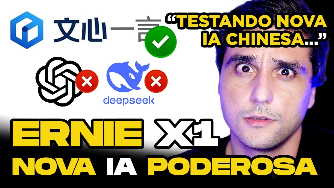 Nova IA chinesa ERNIE X1 e o FIM do HOME OFFICE