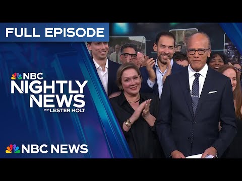 NBC Nightly News Full Episode - May 30