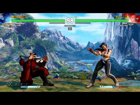 SFV~ Laura (VRyu) vs. M.Bison (DragonWay) HD 8