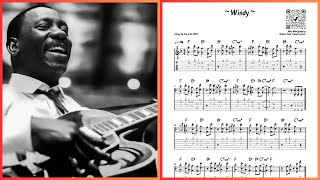 Wes Montgomery - Windy - Guitar Solo Transcription