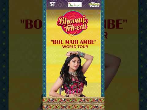 Bol Mari Ambe | Bhoomi Trivedi LIVE | USA Tour 2026 Announced!