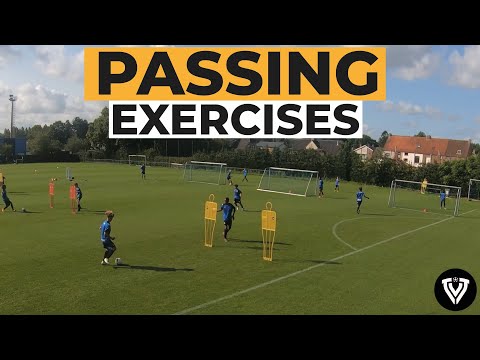 Passing Exercises | Short - Long - Chip | First touch - One Touch | U13 - U14 - U15 - U16