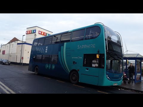 *Boxing day allocation* Arriva north east 7504/NK57 DYA on the X11