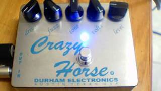 Durham Electronics Crazy Horse Distortion/Fuzz Test
