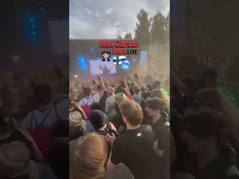 🧛🏼Ken Carson - Hella LIVE 🇫🇮 Blockfest, Tampere, Finland #kencarson #music #shorts
