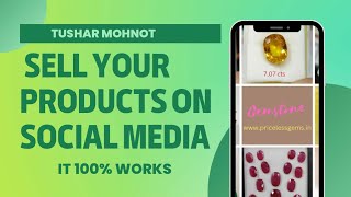 Sell Your Products On Social Media It 100% Works | I Sell My Gemstones On Social Media #socialmedia