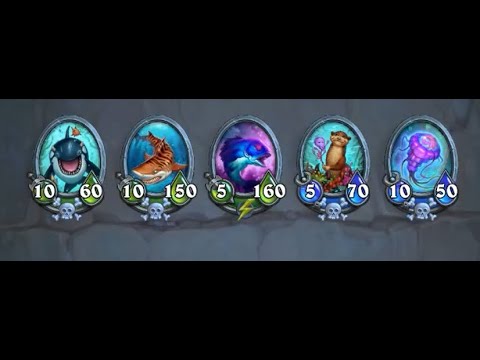 Hearthstone Söldnermodus #118 die versunkene Stadt Fisch von N'Zoth