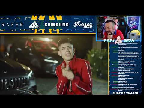 PAPI GAVI REACCIONA A Cris MJ - Una Noche En Medellín