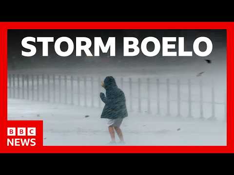 Storm Boelo brings floods, travel disruption, and power cuts for tens of thousands | BBC News