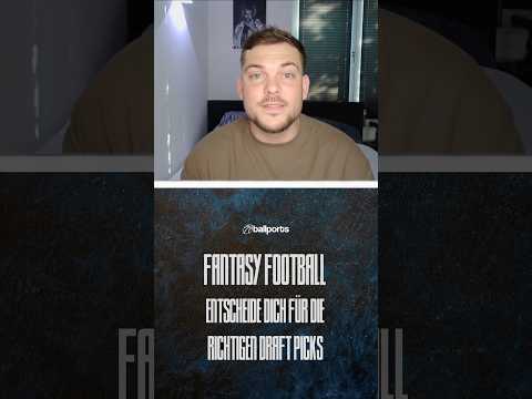 Draftest du noch die falschen Spieler? 🛑 #ballports #nfl #fantasy #football #fantasyfootball