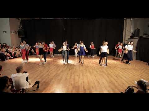 Rhythm Hoppers Graduation Swing Party 2019 - Lindy Hop routine 3