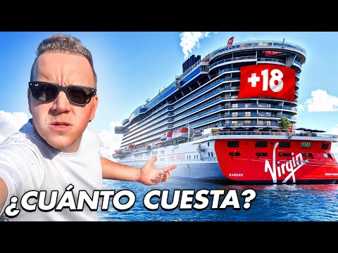 Así es UN CRUCERO "SOLO PARA ADULTOS" 👀 ¿Vale la pena?
