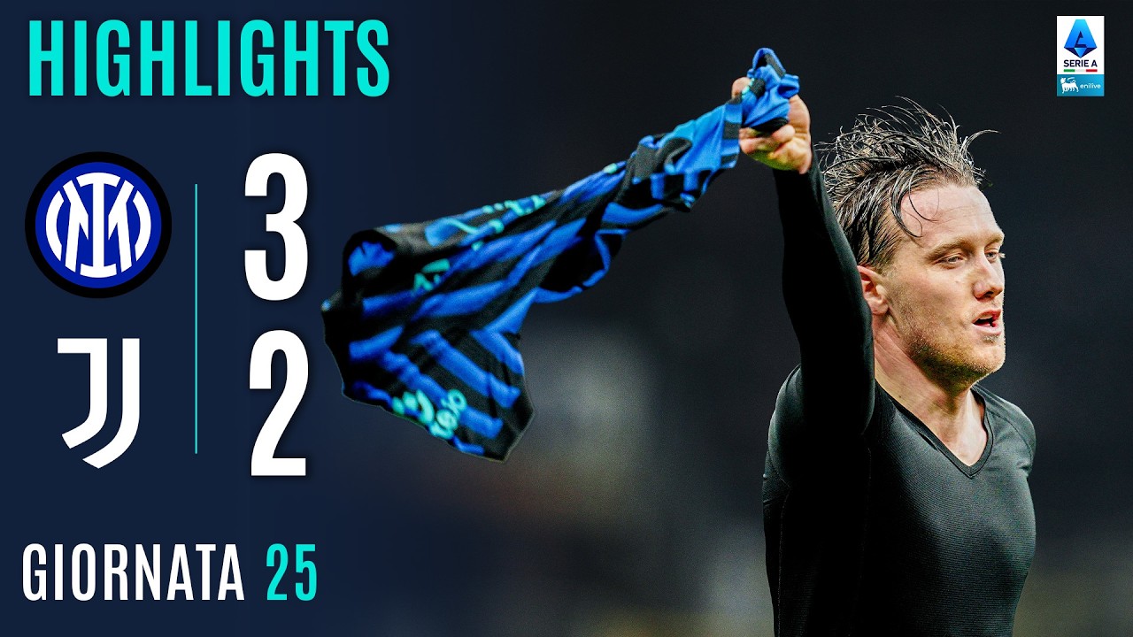 INTER-JUVENTUS 3-2 | HIGHLIGHTS | 25ª GIORNATA | SERIE A ENILIVE 2025/26