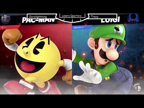 HOMC - ZeoLightning (PAC-MAN) VS Adachi (Luigi) - SSBU Losers Semi's