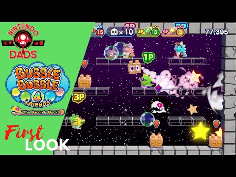 Bubble Bobble 4 Friends: The Baron is Back - First Look | Nintendo Switch
