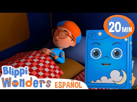 Hora de un cuento antes de dormir | Blippi Wonders | Caricaturas para niños | Videos educativos