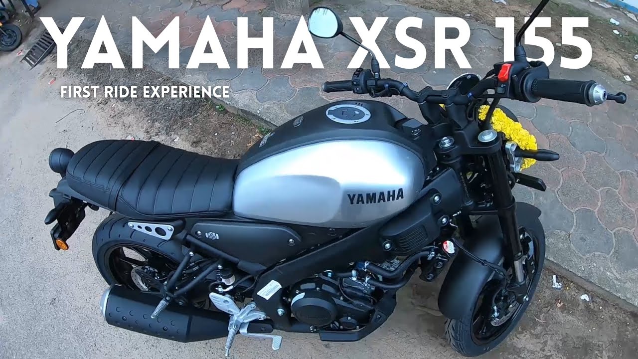 Brand New Yamaha XSR155 — First Day Ride in Trivandrum!