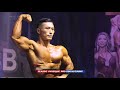 IFBB 엘리트프로 무대영상! 김효중 팔꿈치골절 부상 복귀대회!!