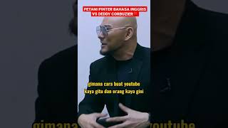 Download lagu DEDDY CORBUZIER VS PETANI YANG JAGO BAHASA INGGRIS ‼️ ADU BAHASA INGGRIS, PAK NDUL #shorts mp3
