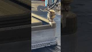 Robot creates concrete home #contractor #construction #tools