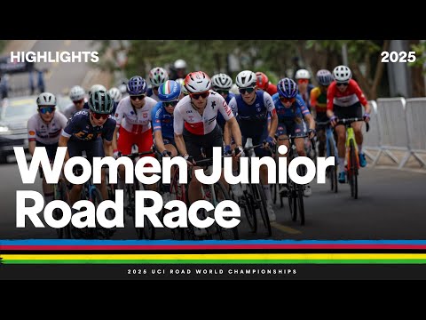 Women Junior Road Race Highlights | 2025 UCI Road World Championships | Tissot