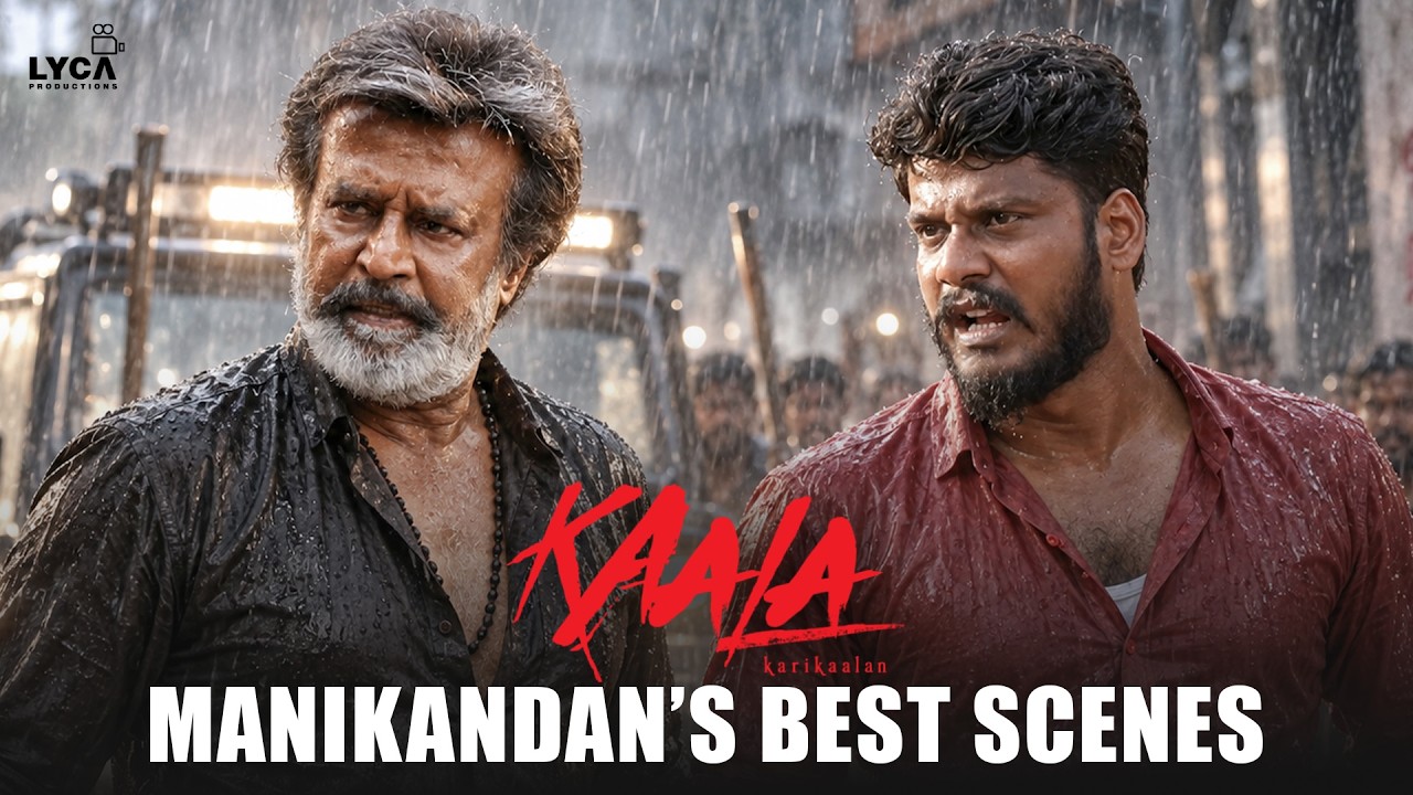 Kaala (Hindi) - Manikandan Back to Back Scenes | Lenin Scenes | Rajinikanth