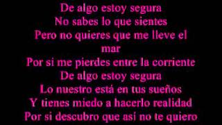 Rosana No sé Mañana   LETRA