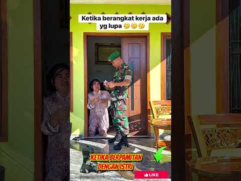 KETIKA BERPAMITAN DENGAN ISTRI‼️