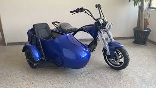 3 Wheel Chopper 3000W Motor 60V 30AH Battery Citycoco Scooter High Speed Motorcycle Tricycle