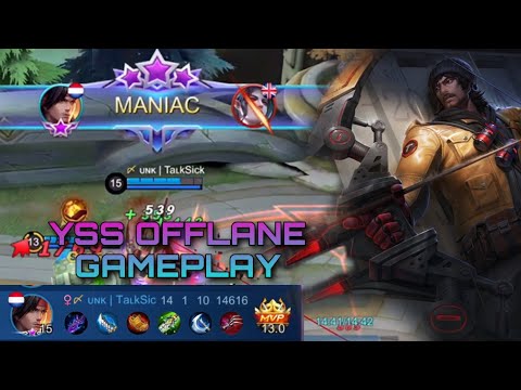 YI SUN SHIN REVAMP Offlane Gameplay | MLBB