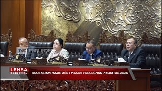RUU Perampasan Aset Masuk Prolegnas Prioritas 2025 - Lensa Parlemen