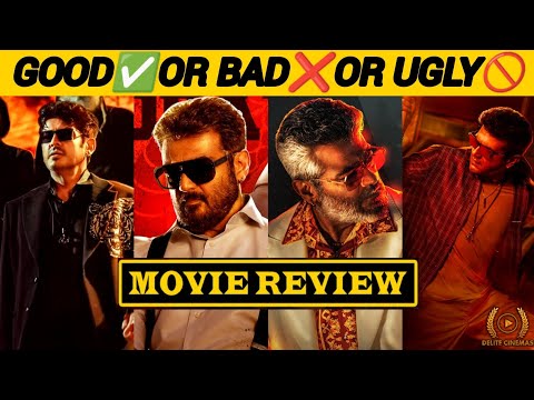 "Good Bad Ugly🔥Movie Review🍿l Ajithkumar🔥l Adhik Ravichandran🔥l By Delite Cinemas 💫