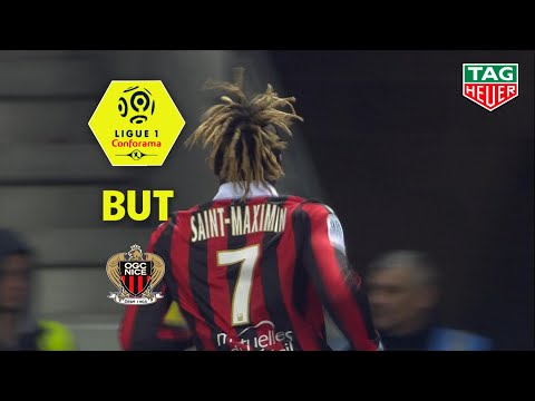But Allan SAINT-MAXIMIN (54') / OGC Nice - Nîmes Olympique (2-0)  (OGCN-NIMES)/ 2018-19