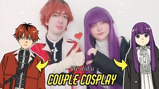 I forced my boyfriend to COSPLAY with me! 😈