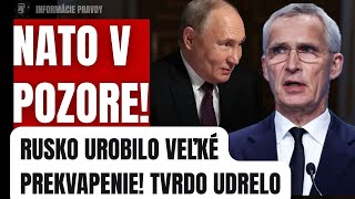 TOTO NIKTO NEČAKAL! Ruský manéver šokoval generálov NATO #politika #slovensko #fico #smersd #hlas