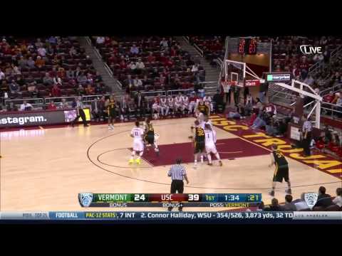 Men's Basketball: USC 64 , Vermont 56 - Highlights (12/30/14)
