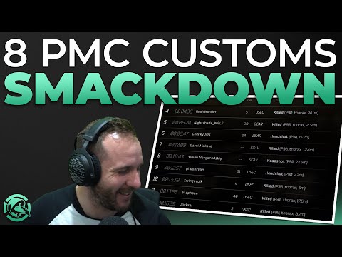 8 PMC Customs SMACKDOWN - Stream Highlights - Escape from Tarkov