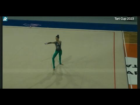 Polina Horodnycha Clubs Qual 29,600 - Grand-Prix Brno 2023