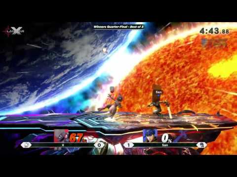 X vs San - LAN WAR X Spring '17 - Wii U Winners Quarters