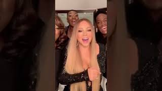 Mariah Carey Singing “Melt Away” backstage, 2020 🖤 #shorts