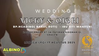 Download lagu LIVE WEDDING VICKY & QIRO'I == ALBINO mp3