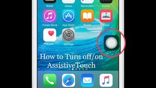 How to Turn off Assistive Touch on an iPhone.