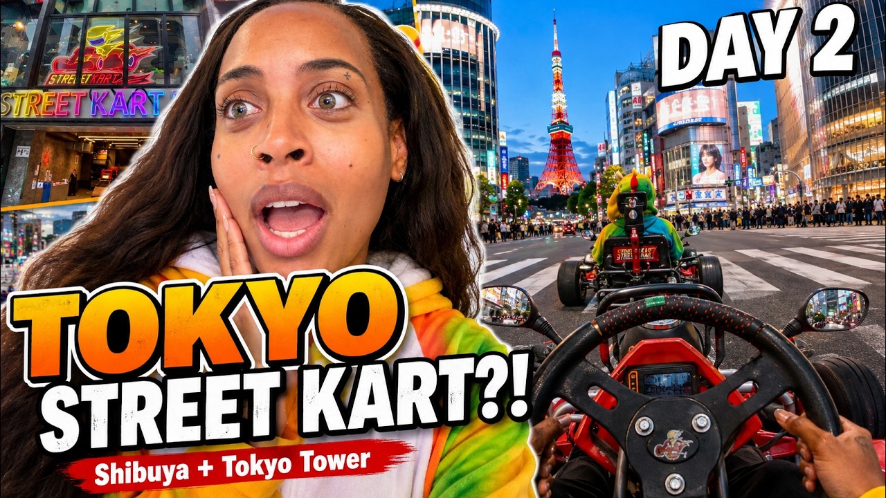 Melli Go Kart Races In Tokyo Streets