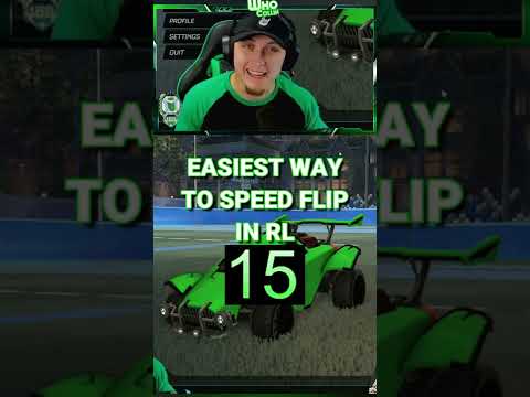 HOW TO SPEED FLIP IN ROCKET LEAGUE THE EASY WAY