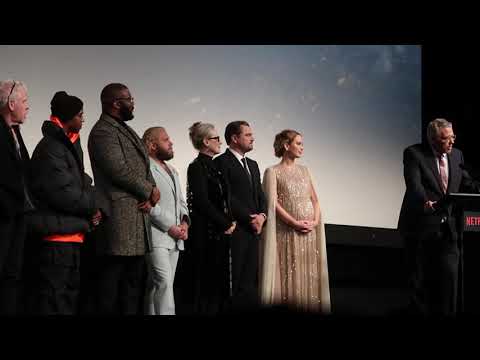 Director Adam McKay introducing cast of Don't Look Up at World Premiere in NYC on 12/5/21