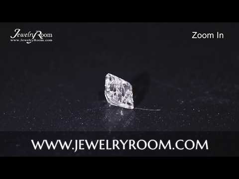 DIAMOND LIVE AUCTIONS - 0.97 CARAT DIAMOND PRINCESS CUT LOOSE